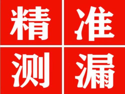 贞丰尚嘉漏水精准查找